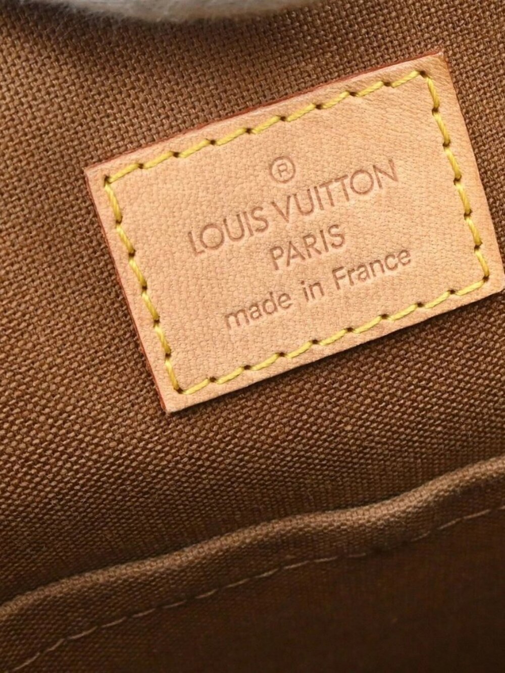 Best06 LOUIS VUITTON MONOGRAM BATIGNOLLES TOTE HANDBAG M51156 VI4087 YQ05074 - Picture 11 of 16
